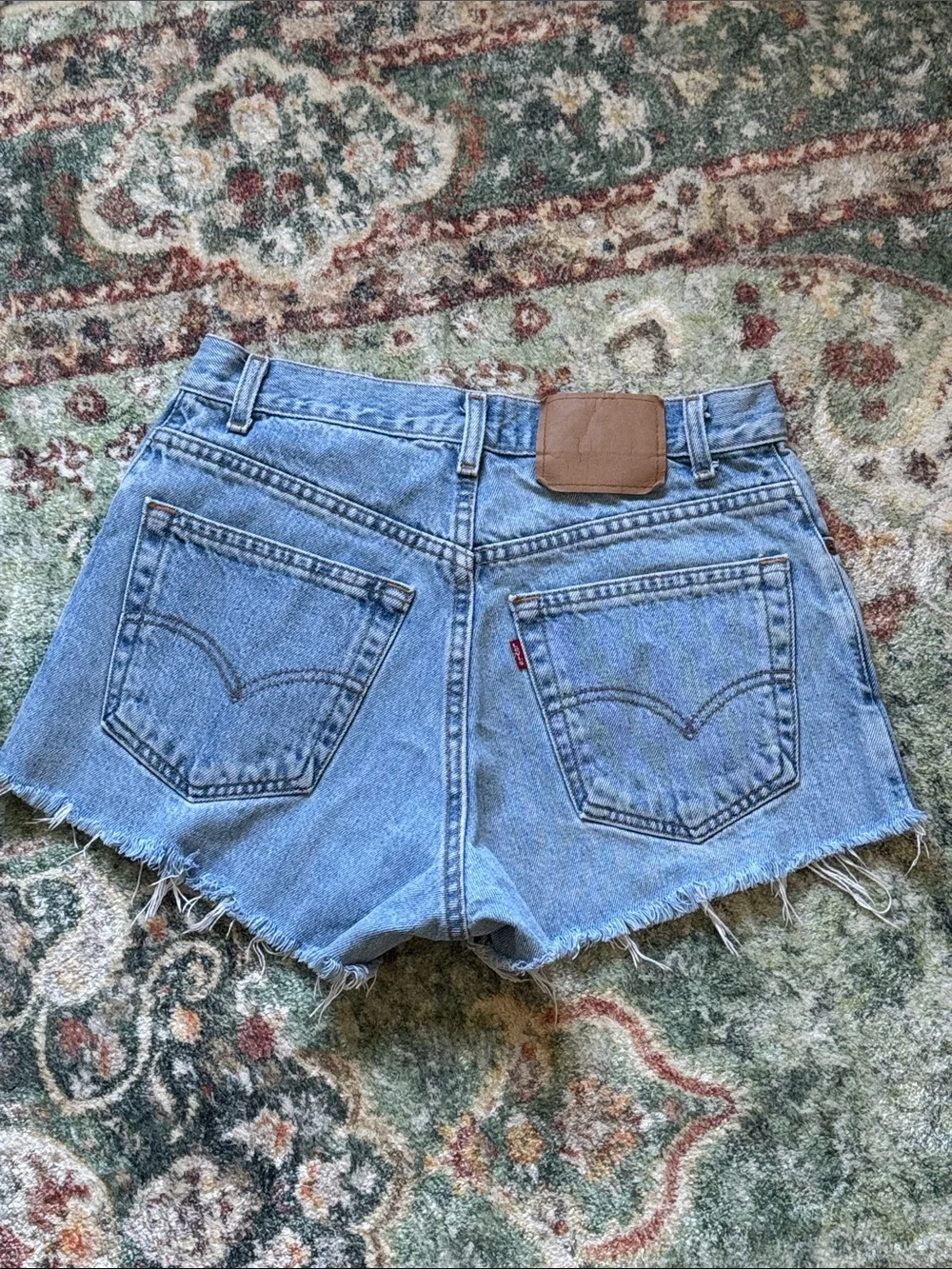 Vintage LEVI’S Light Blue Denim Jean Shorts